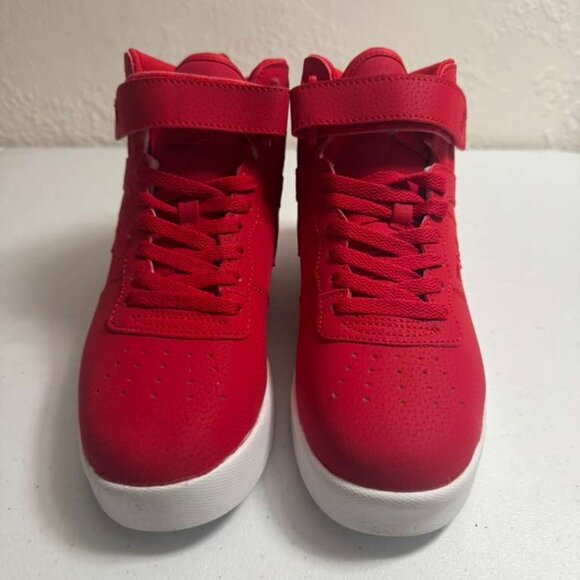 NEW - Fila Vulc 13 Ares Distrues Red -Size 5.5 Unisex - Picture 4 of 5